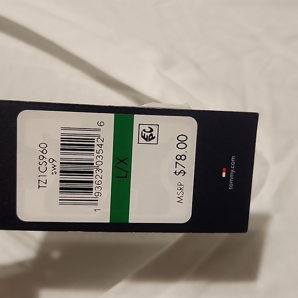 Tommy Hilfiger Tennis Athletic Beach Cover Up Dress.  L/XL. White - Picture 3 of 3